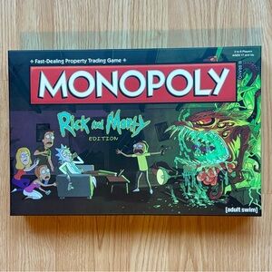 Rick and Morty Monopoly Board Game
